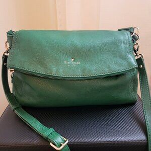 Kate Spade Forest Green Shoulder Bag
Crossbody strap only.